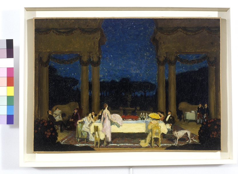 Dîner à la villa Médicis