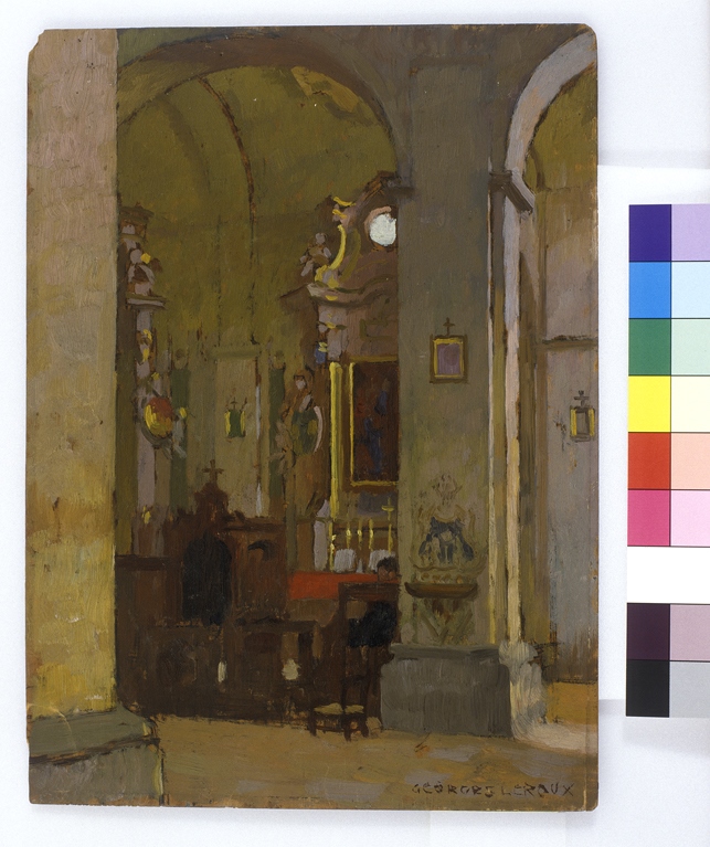 Intérieur d'église