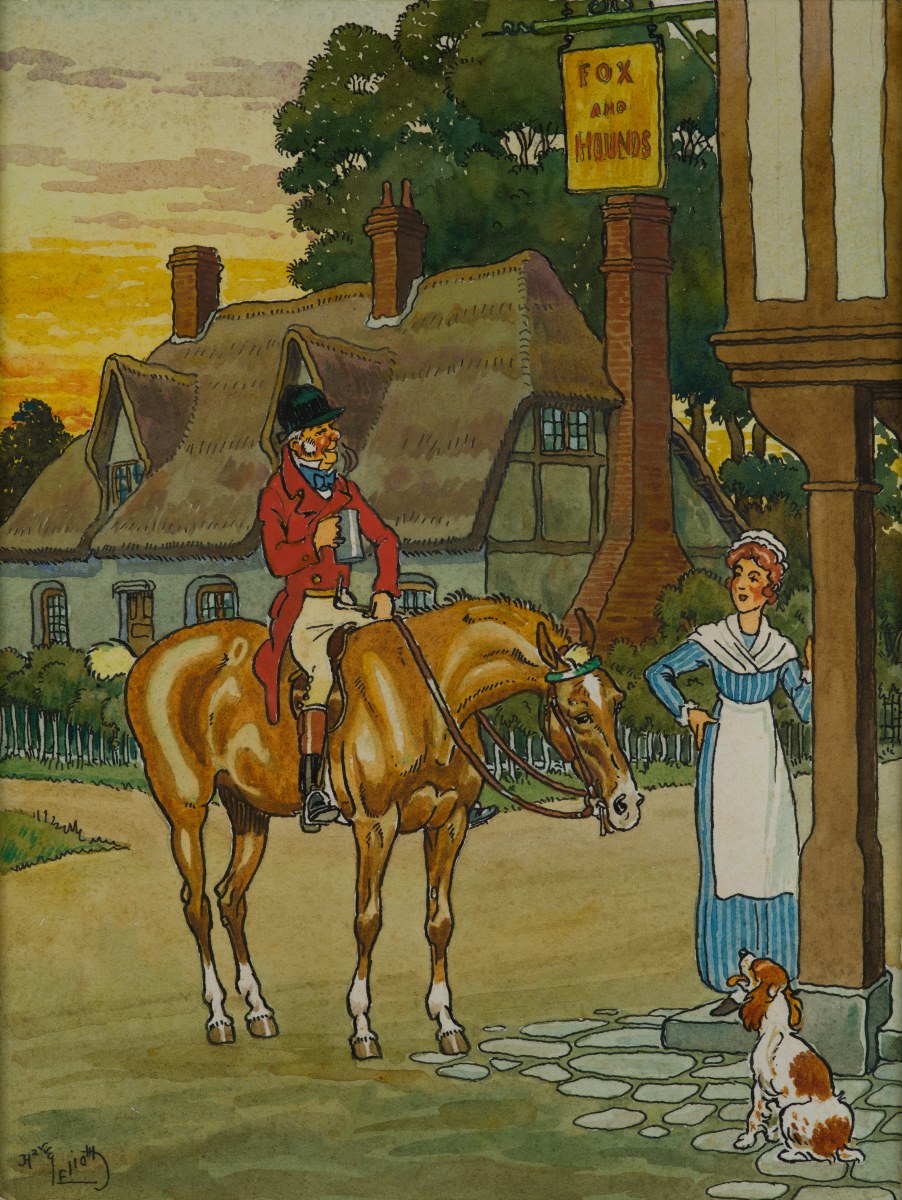 Arrêt à l'auberge Fox and Hounds
