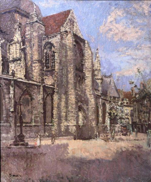 L'église Saint-Jacques, portail sud