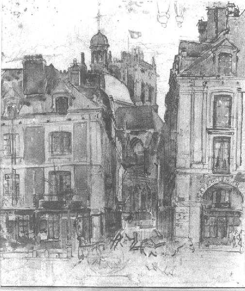 Le quai Duquesne et la rue Notre-Dame