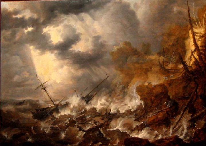 tempête dans le Grand Nord (Titre inscrit à l'inventaire après achat) ; Marine (Titre inscrit lors de la vente)