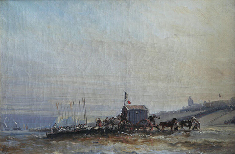 Débarquement de la Reine Victoria au Tréport en 1843