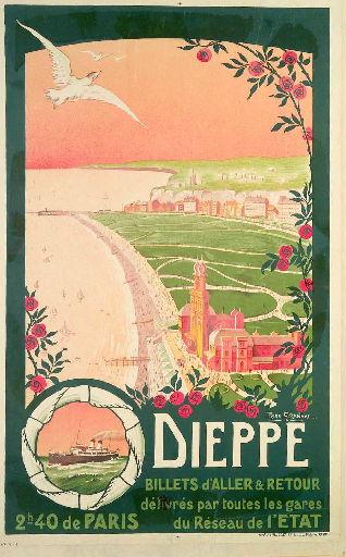 Dieppe - Billets d'Aller & retour..