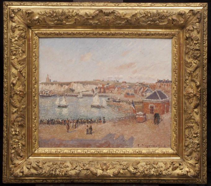 Vue de l'avant-port de Dieppe