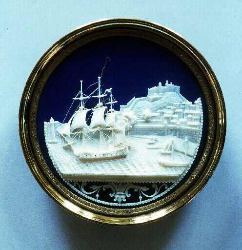 Navire au port (Titre factice)