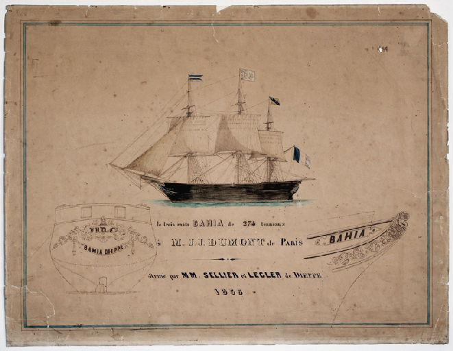Le trois mâts Bahia