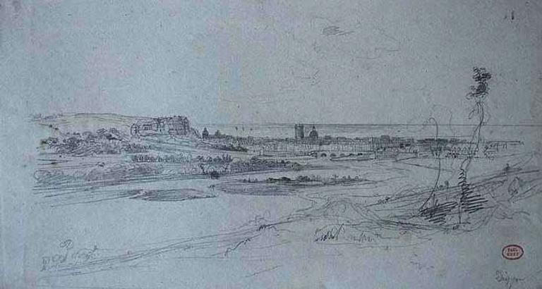 Dieppe - Vue depuis le coteau du Pollet