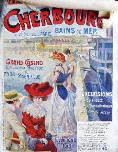Cherbourg, bains de mer