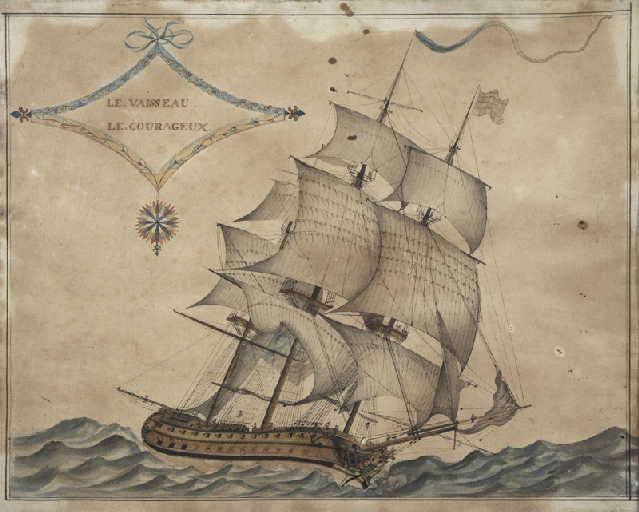 Le vaisseau Le Courageux