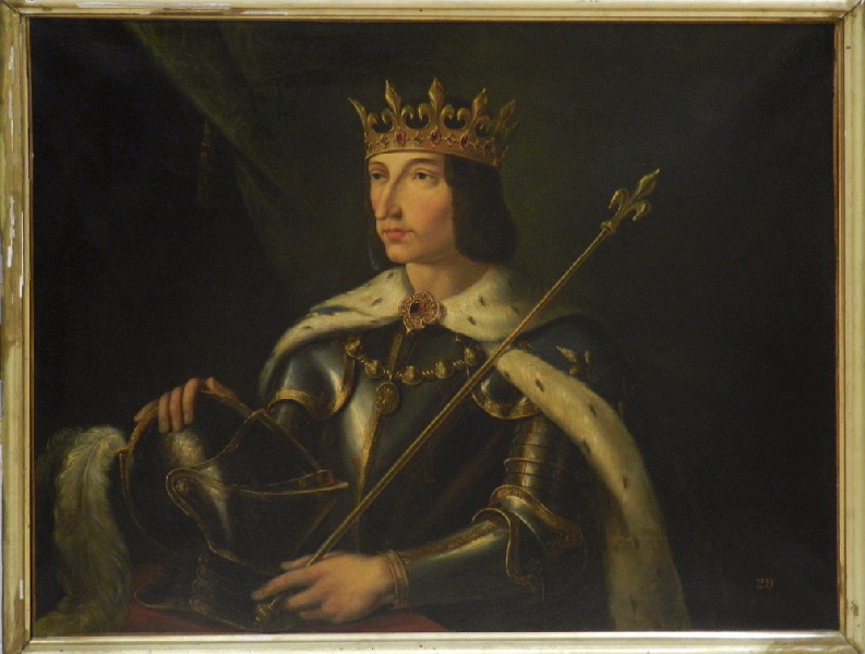 Charles VIII, roi de France + 1497 (Titre inscrit)