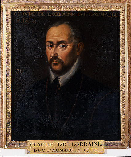 Claude de Lorraine, duc d'Aumale + 1573 (Titre inscrit)