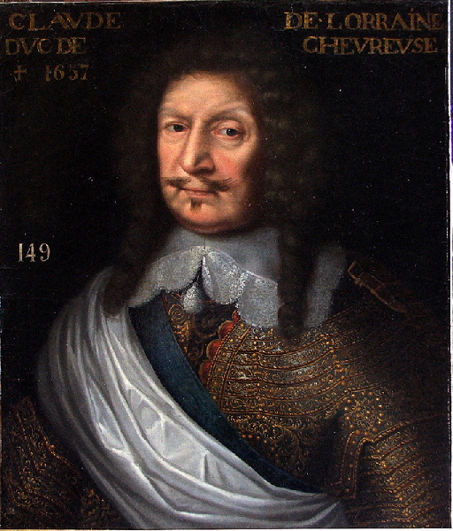 Claude de Lorraine, duc de Chevreuse + 1657 (Titre inscrit)
