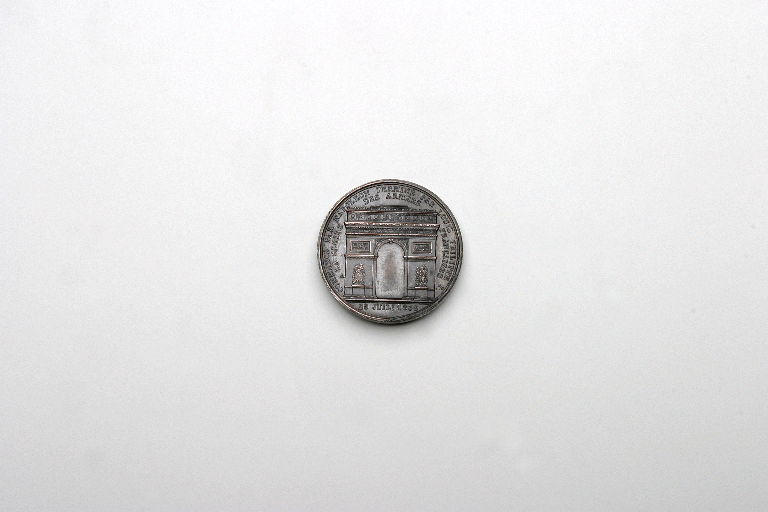 Médaille commémorative de la fin des travaux de l'Arc de Triomphe
