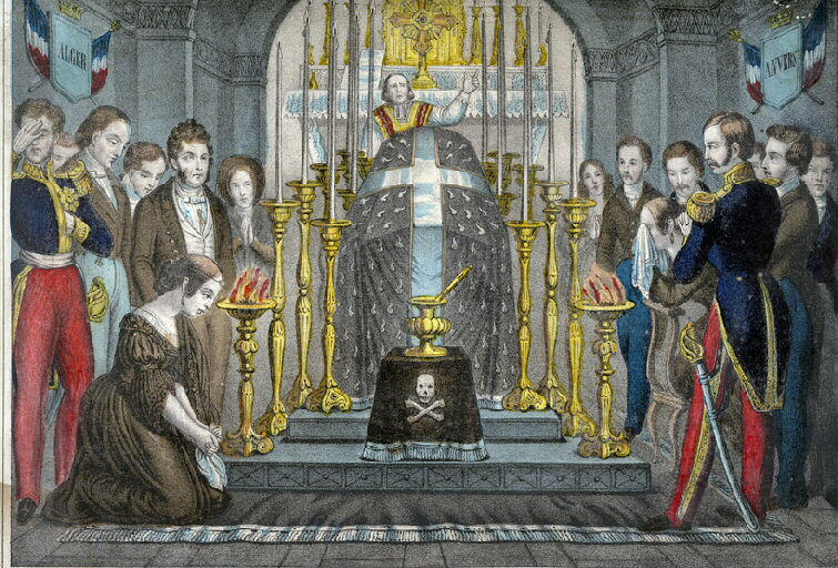 Chapelle ardente de Ferdinand, duc d'Orléans