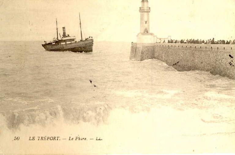 Le Tréport. Le phare