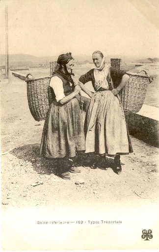 Seine-Inférieure. Types Tréportais