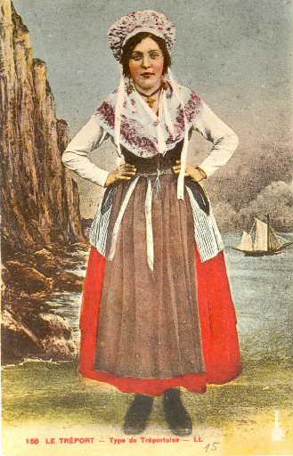 Le Tréport. Type de tréportaise