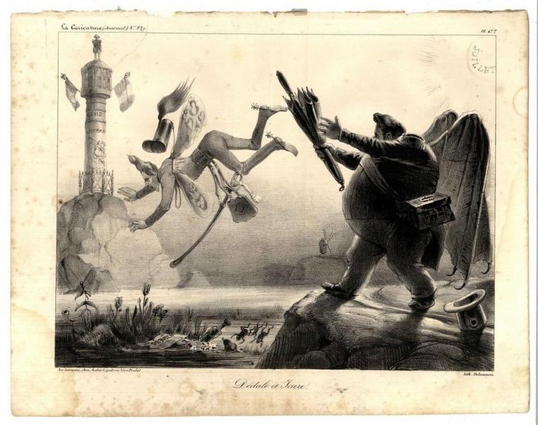 Dédale et Icare ; La caricature (n° 229)