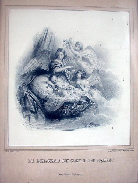 Le berceau du comte de Paris