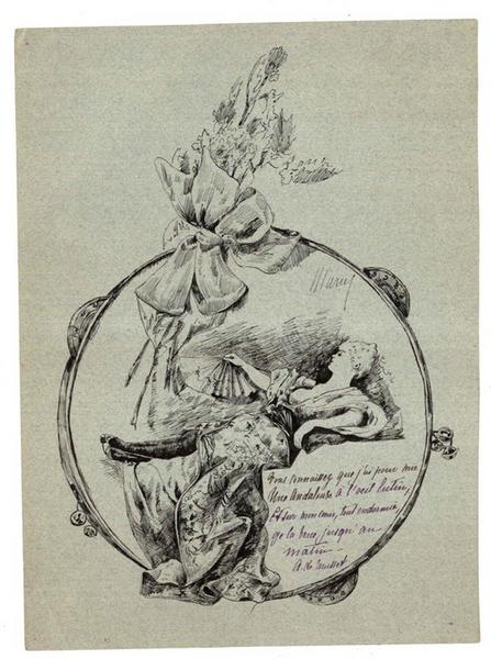 Vous connaissez que j'ai pour mie / Une Andalouse à l'oeil lutin ...