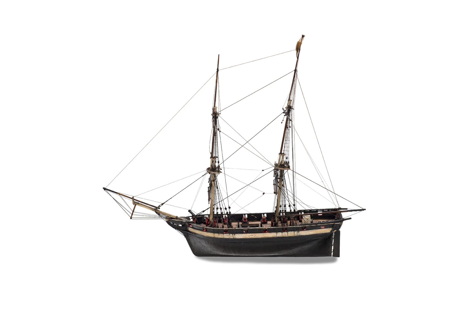 Brick corsaire armé en course