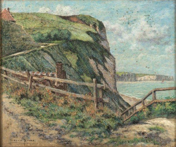 Les falaises à Fécamp