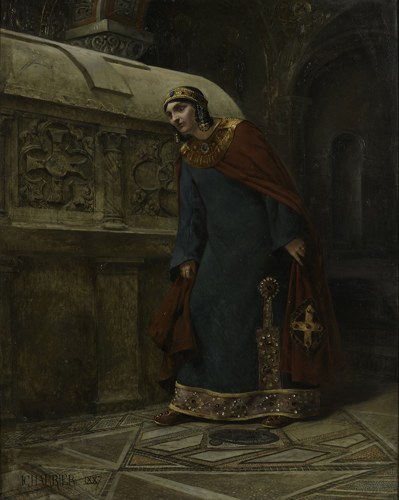 L'impératrice Ariane aux derniers moments de l'empereur Zénon ; L'impératrice Ariane (Titre du Salon)