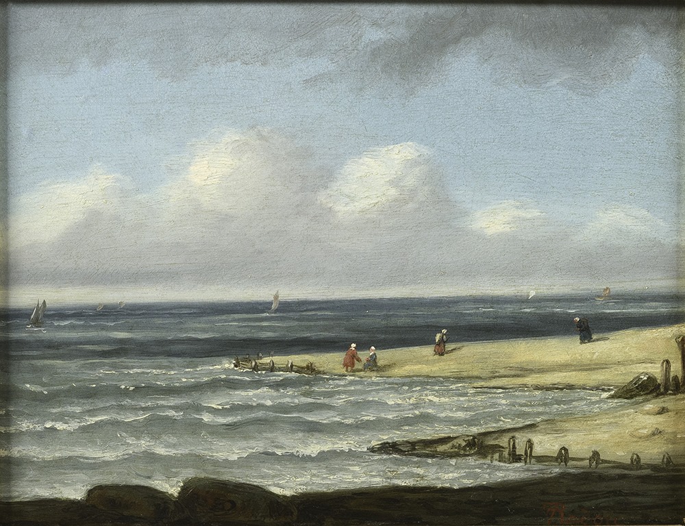 Femmes de pêcheurs sur la plage