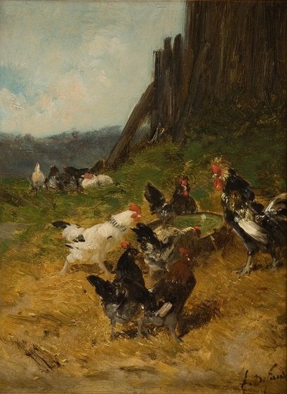Coqs et poules