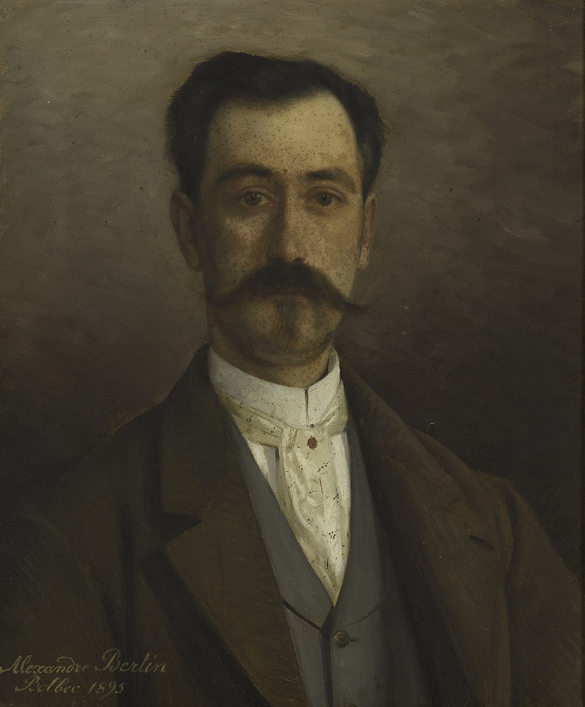Portrait d'homme à la moustache