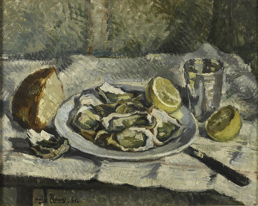 Nature morte aux huîtres