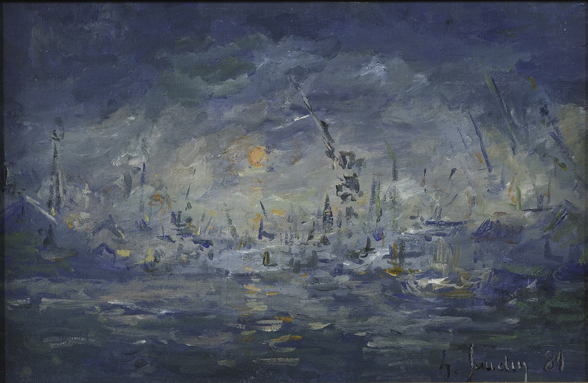 Matin sur le port