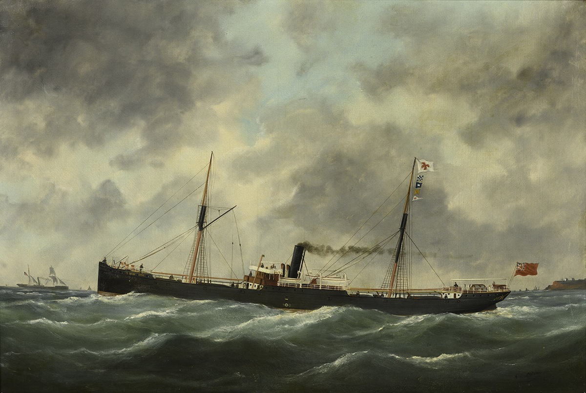 Le steamer Scaw Fell