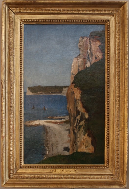 Vue de la falaise d'Yport