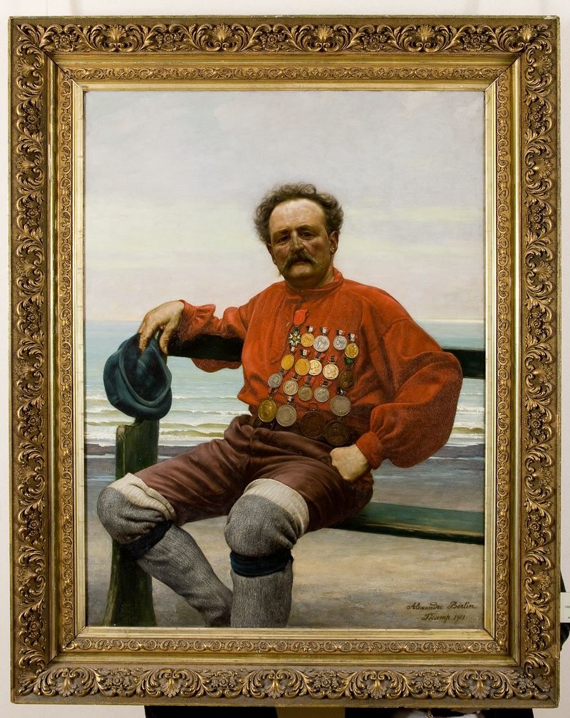 Portrait du sauveteur Onésime Frébourg