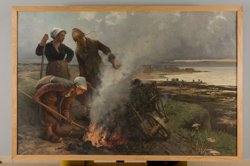 Les brûleuses de varech