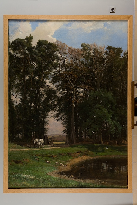 L'entrée de la ferme de maître Emile à Criquebeuf