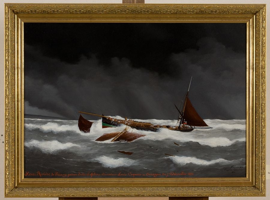 Ouragan du 7 décembre 1891, dundee Henri Rivière