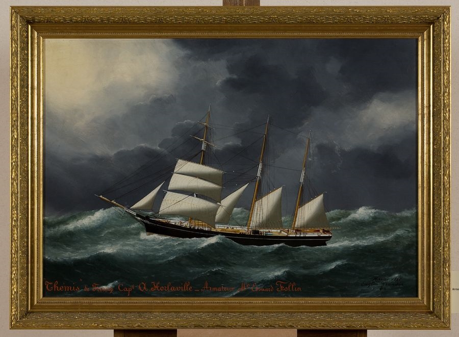 Le trois-mâts Thémis