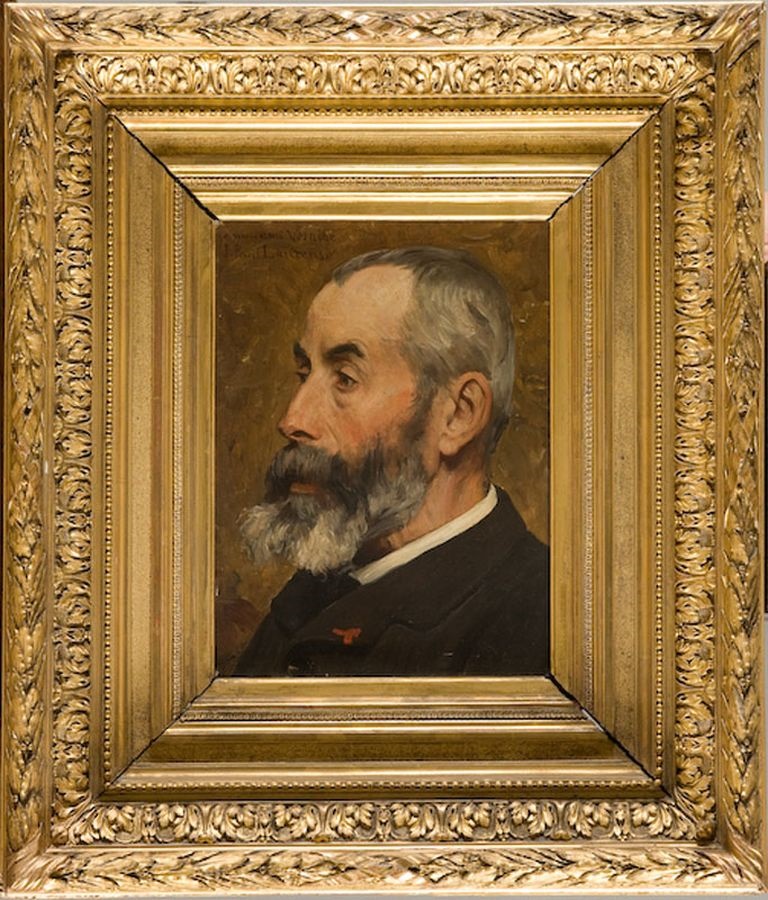 Portrait du peintre Emile Vernier
