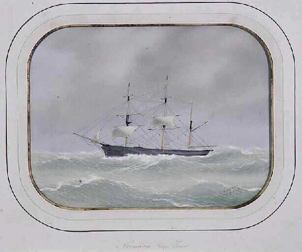 Le trois-mâts Normand Cap Vinet