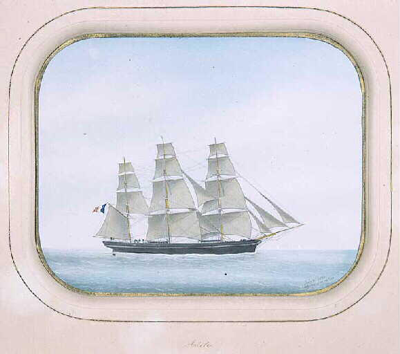 Le trois-mâts Adèle