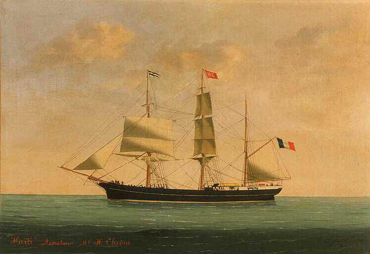 Le trois-mâts Haïti