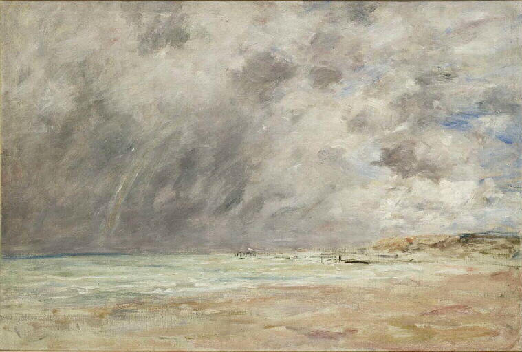 Ciel d'orage sur l'estuaire du Havre