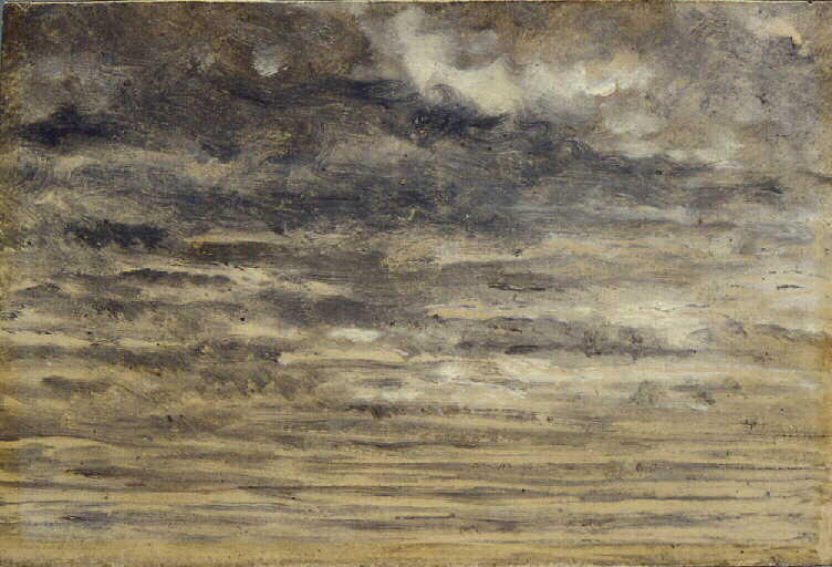 Ciel strié gris