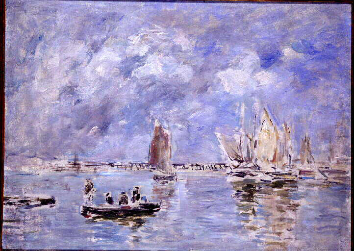 Barques et estacade