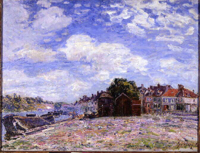 Le Loing à Saint-Mammès