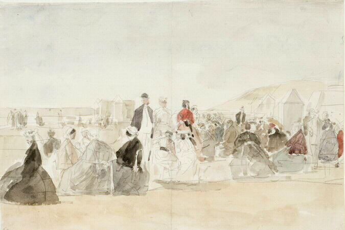 Etude de plage Deauville
