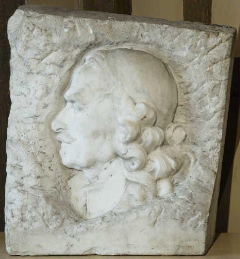 Portrait de Pierre Corneille (En médaillon)
